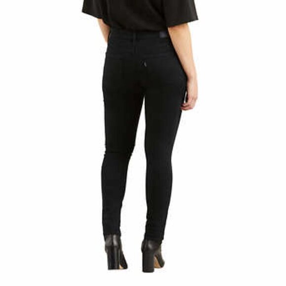 NEW Levi's 711 High Rise Super Skinny Jeans | Black - Picture 3 of 5